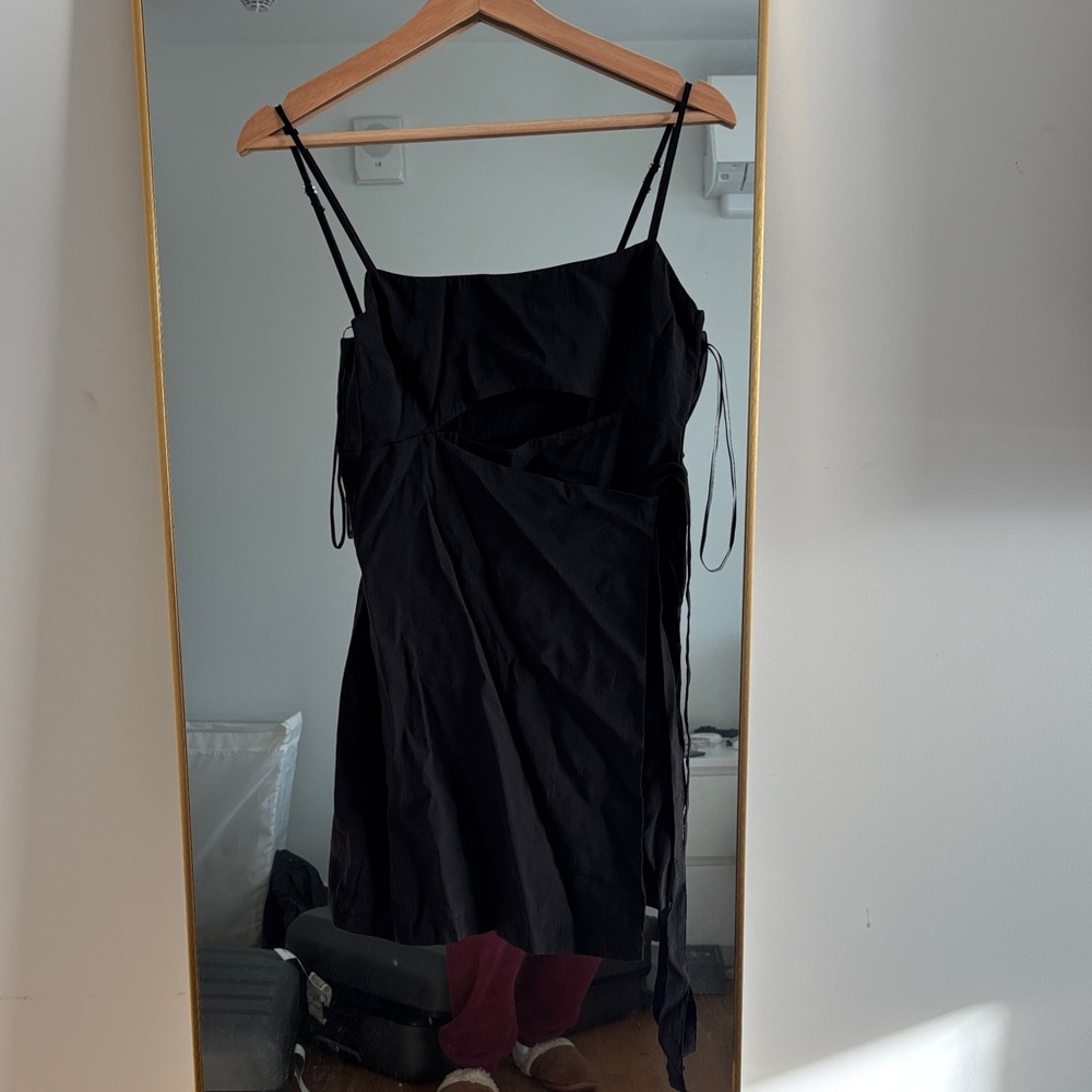 Zara Black Playsuit Dress